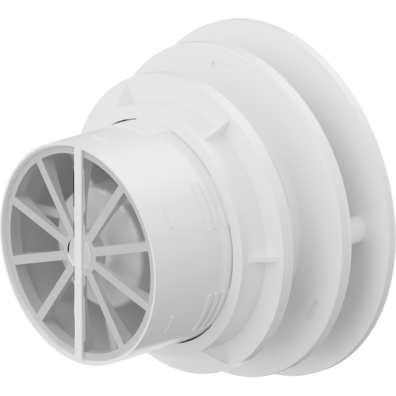 Mexen AXR 100 ventilateur de salle de bain avec capteur d'humidité, blanc - W9602-100H-00