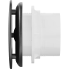 Mexen AXR 100 ventilador de baño con temporizador, negro - W9602-100T-70