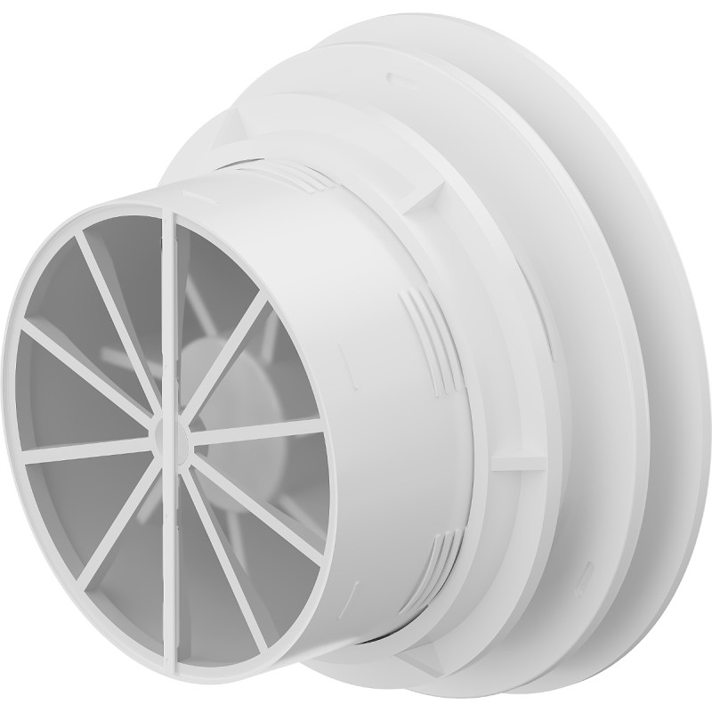 Mexen AXR 150 ventilador de baño con sensor de humedad, blanco - W9602-150H-00