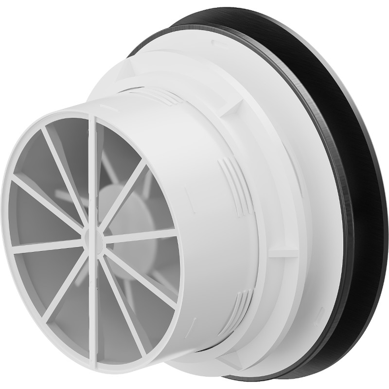Mexen AXR 150 vannitoa ventilaator, must - W9602-150-70