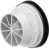 Mexen AXR 150 badkamer ventilator met vochtigheidssensor, zwart - W9602-150H-70