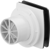 Mexen AXS 100 Badezimmerlüfter mit Feuchtigkeitssensor, schwarz - W9601-100H-70