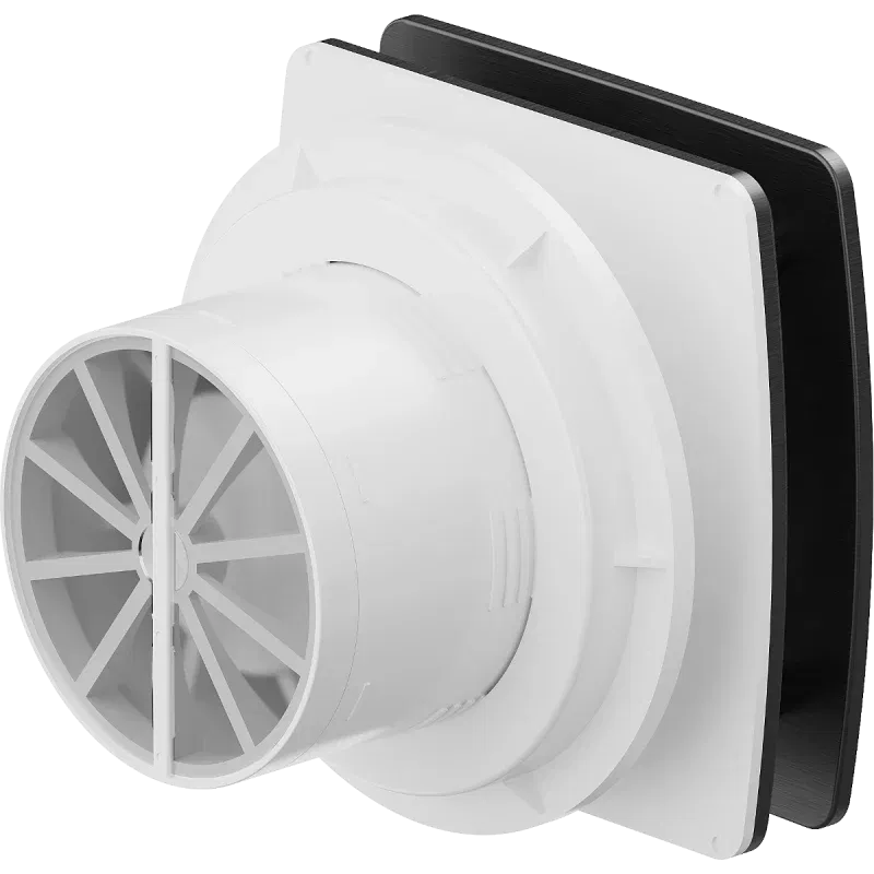 Mexen AXS 100 Badezimmerlüfter mit Timer, schwarz - W9601-100T-70