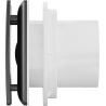 Mexen AXS 100 badkamerventilator met timer, zwart - W9601-100T-70