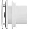 Mexen AXS Ventilador de baño de 100, plateado - W9601-100-11