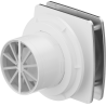 Mexen AXS Ventilador de baño 100 con temporizador, plateado - W9601-100T-11