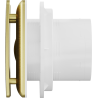 Mexen AXS 100 bathroom fan, gold - W9601-100-50