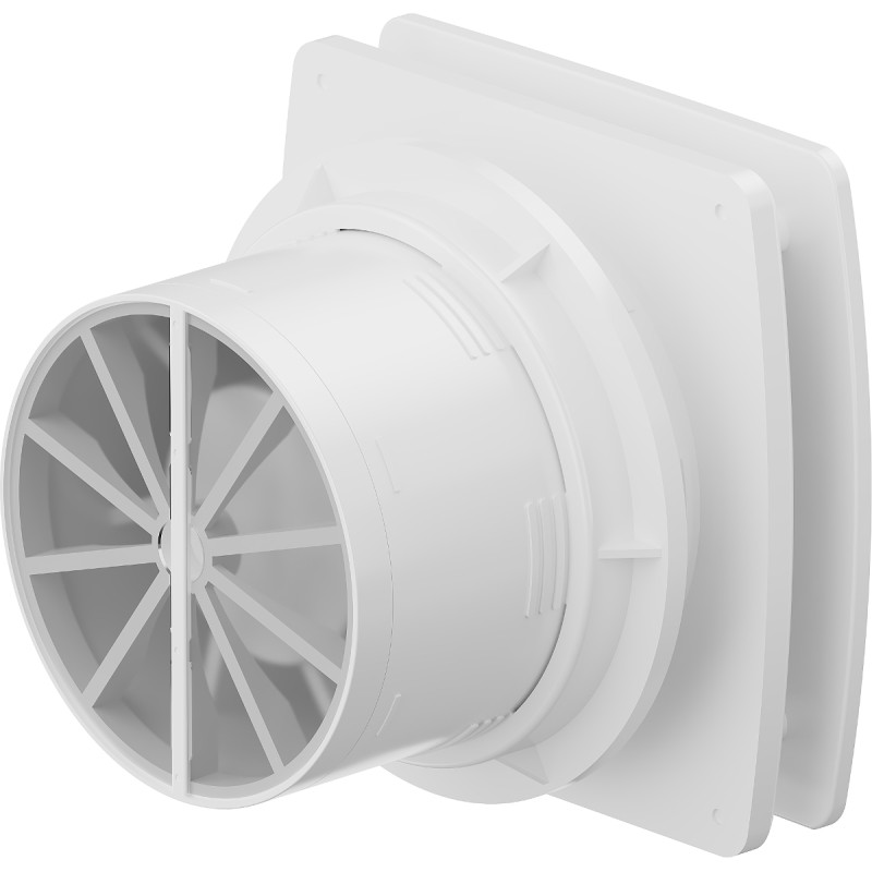 Mexen AXS 120 ventilador de baño con sensor de humedad, blanco - W9601-125H-00