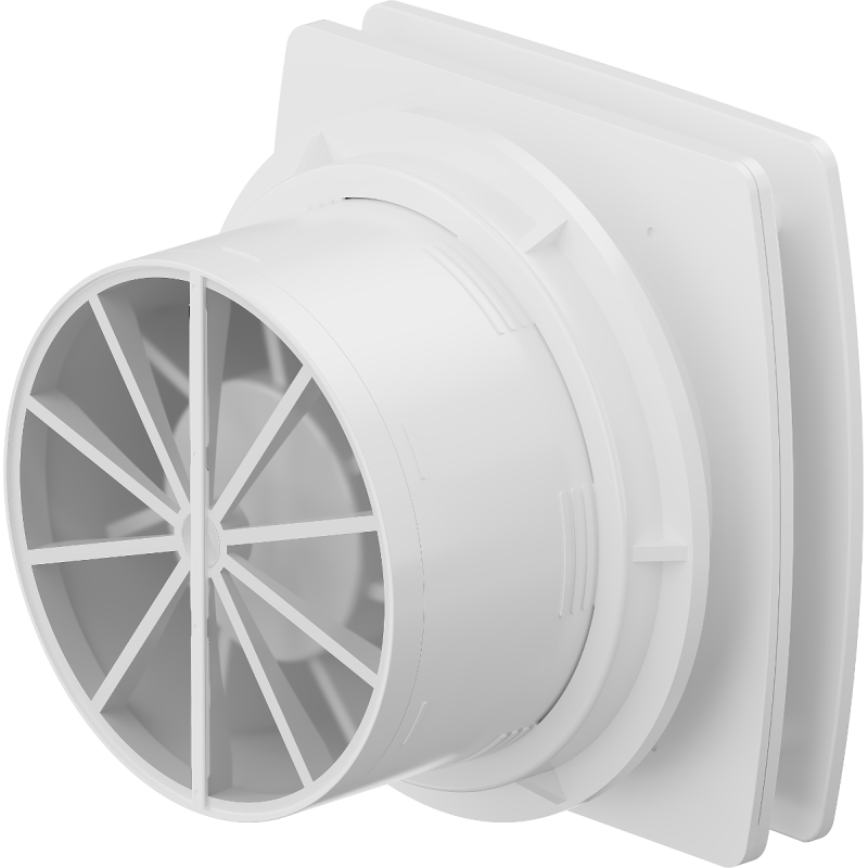 Mexen AXS 150 bathroom fan with humidity sensor, white - W9601-150H-00