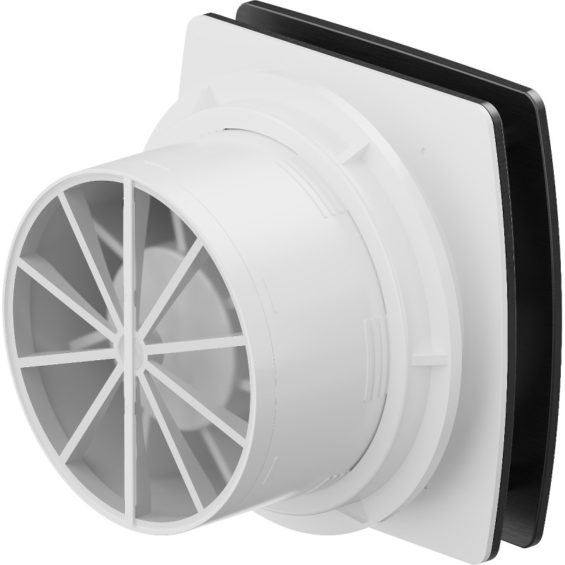 Mexen AXS 150 ventilador de baño con sensor de humedad, negro - W9601-150H-70