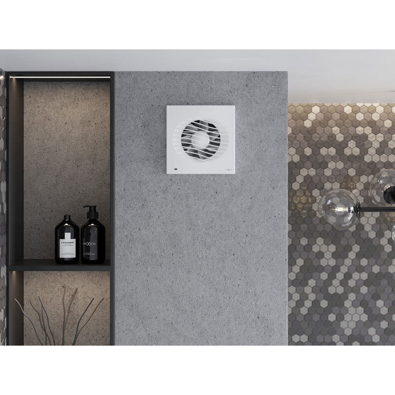 Mexen DXS 150 badkamer ventilator, wit - W9603-150-00