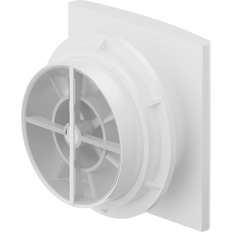 Mexen EXS 120 badkamer ventilator, wit - W9604-125-00