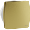 Mexen AXS 100 bathroom fan, gold - W9601-100-50