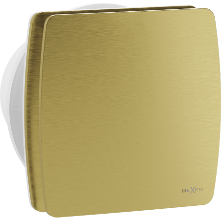 Mexen AXS 100 ventilador de baño con temporizador, dorado - W9601-100T-50