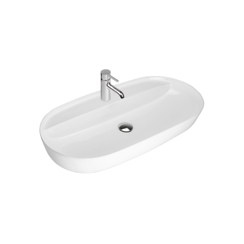 Mexen Adel lavabo da appoggio 80 x 40 cm, bianco - 22168000