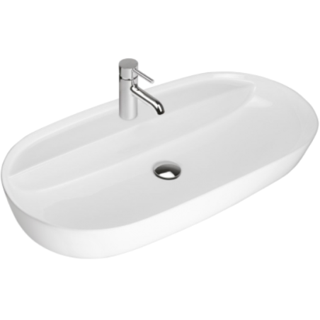 Mexen Adel lavabo da appoggio 80 x 40 cm, bianco - 22168000