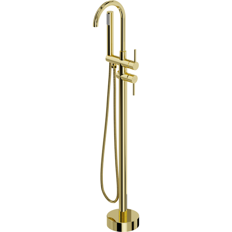 Mexen Alma rubinetto da bagno indipendente, dorato - 75033-50