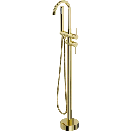 Mexen Alma baignoire autoportante, or - 75033-50