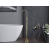 Mexen Alma robinet de baignoire autoportant, doré - 75033-50
