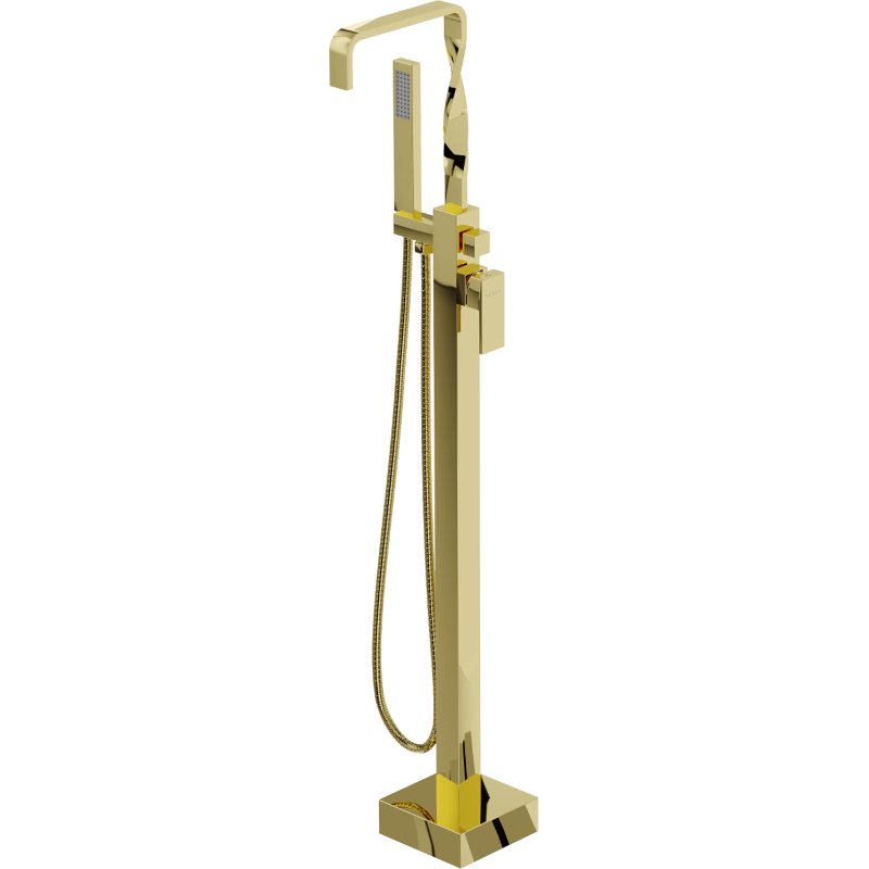 Mexen Avila grifo de bañera independiente, dorado - 75833-50