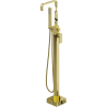 Mexen Avila freestanding bathtub faucet, gold - 75833-50