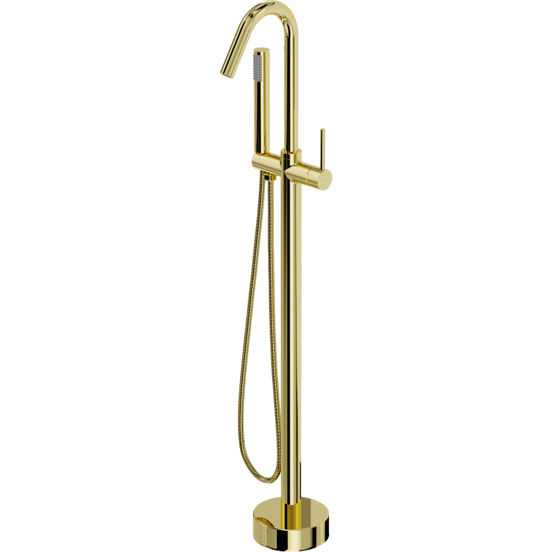 Mexen Gaja freistehende Badewannenarmatur, gold - 75333-50
