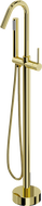 Mexen Gaja freistehende Badewannenarmatur, gold - 75333-50