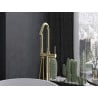 Mexen Gaja freistehende Badewannenarmatur, gold - 75333-50