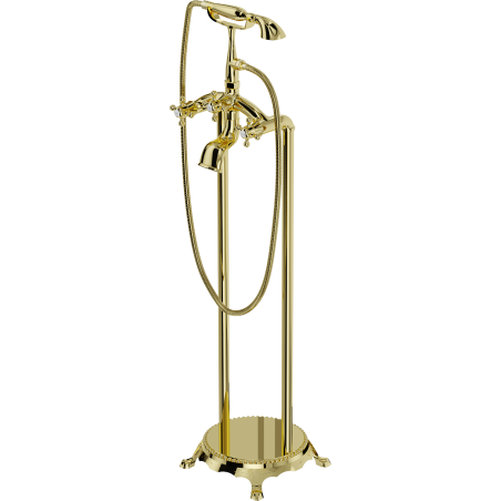 Mexen Retro Free-standing Bath Tap, Gold - 75933-50
