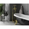 Mexen Retro vrijstaande badkraan, goud - 75933-50