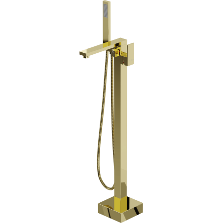 Mexen Urano Freestanding Bath Mixer, Gold - 75233-50