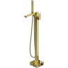Mexen Urano freestanding bathtub faucet, gold - 75233-50