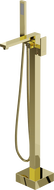 Mexen Urano freistehende Wannenarmatur, gold - 75233-50