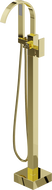Mexen Veda grifo de bañera independiente, dorado - 75433-50