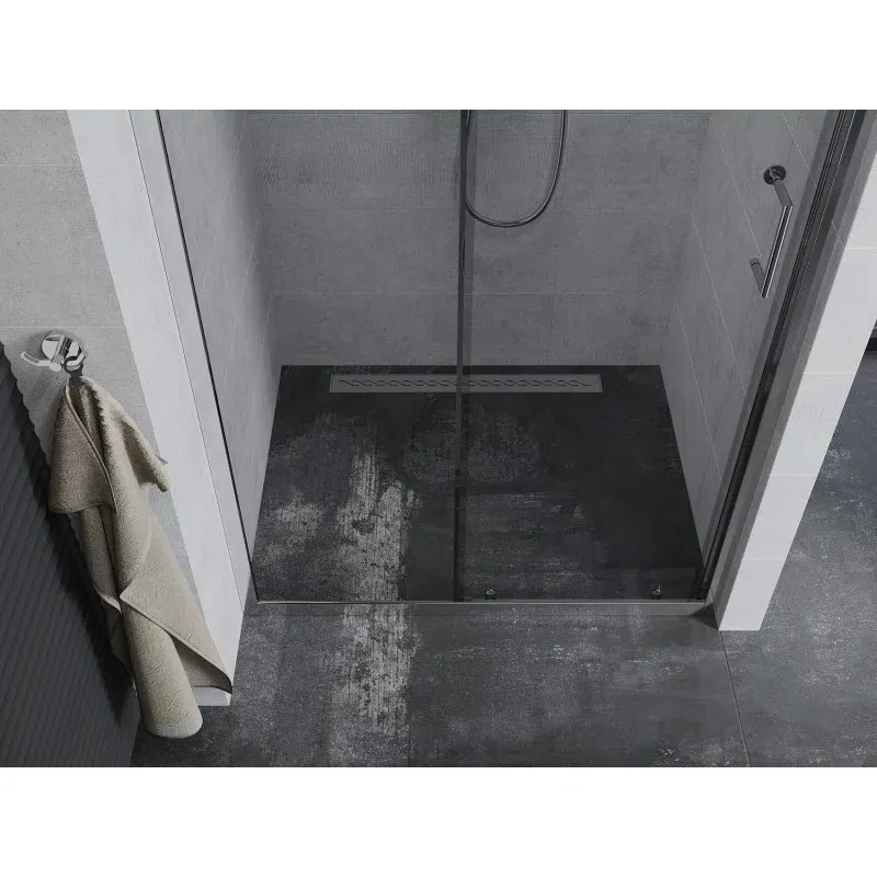 Mexen Apia porte de douche coulissante 100 cm, transparent, chrome - 845-100-000-01-00