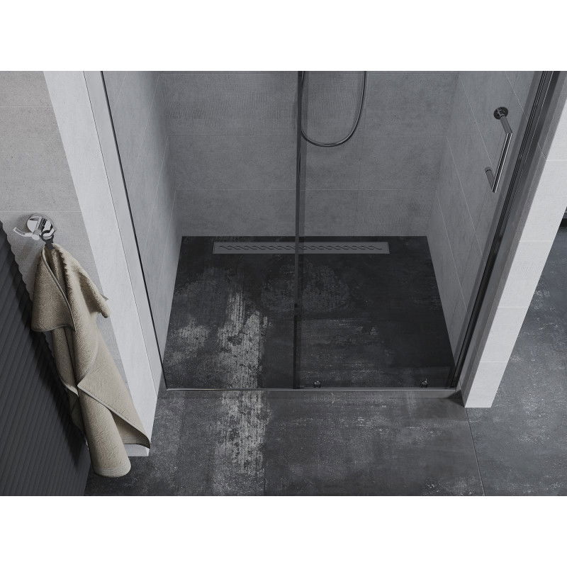 Mexen Apia portas de duche de correr 145 cm, transparente, cromado - 845-145-000-01-00