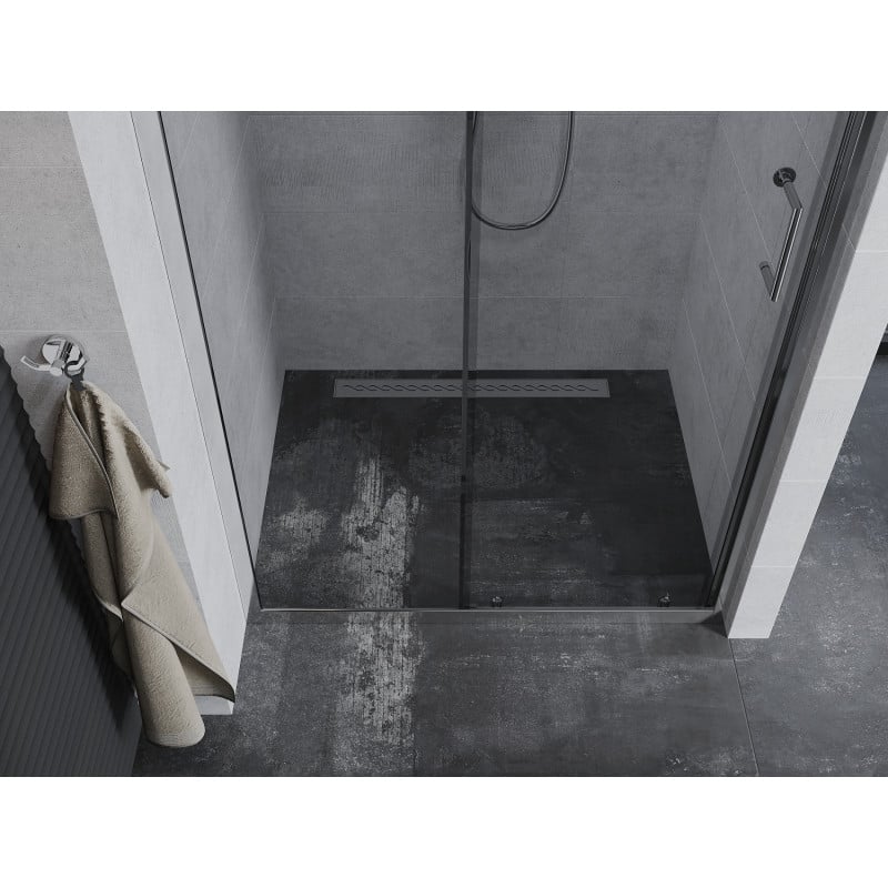 Mexen Apia schuifdouchedeur 145 cm, transparant, chroom - 845-145-000-01-00