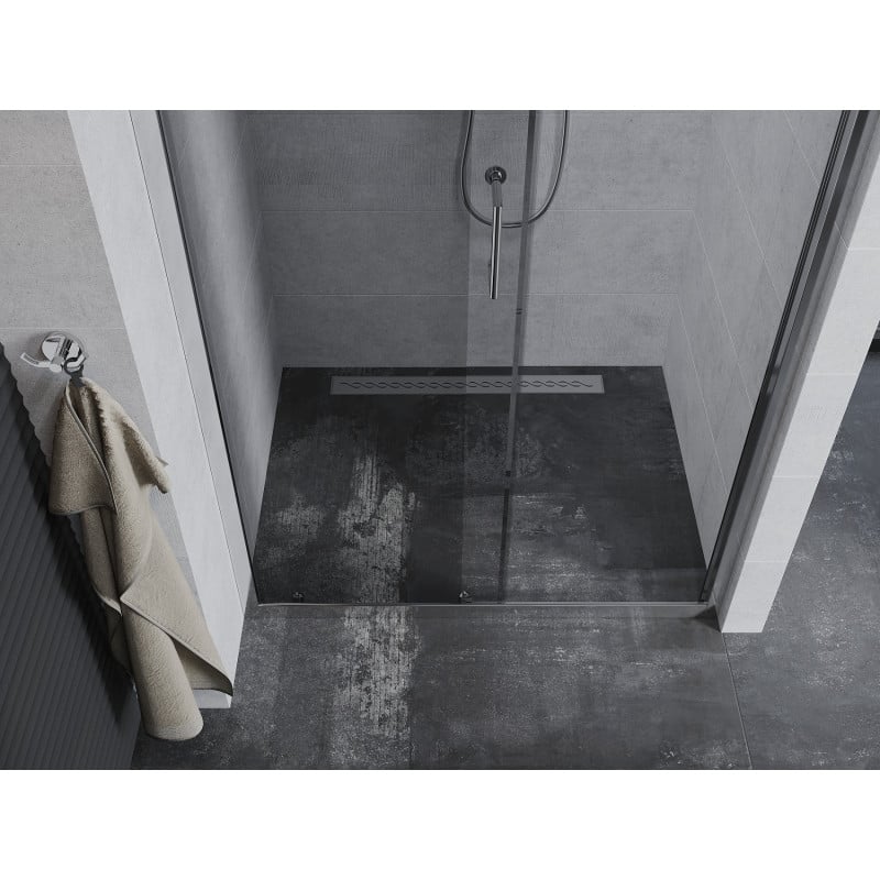 Mexen Apia schuifdouchedeur 95 cm, transparant, chroom - 845-095-000-01-00