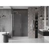 Mexen Velar sliding shower doors 130 cm, transparent, chrome - 871-130-000-01-01