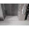 Mexen Velar lükandustega dušiuks 150 cm, läbipaistev, kroom - 871-150-000-01-01