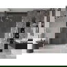 Mexen Velar Schiebeduschtüren 140 cm, transparent, weiß - 871-140-000-01-20
