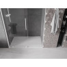 Mexen Velar sliding shower doors 150 cm, transparent, white - 871-150-000-01-20