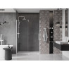 Mexen Velar sliding shower doors 150 cm, transparent, white - 871-150-000-01-20