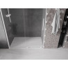 Mexen Velar sliding shower doors 150 cm, transparent, white - 871-150-000-01-20