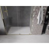 Mexen Velar lükand dušiuks 130 cm, läbipaistev, kuldne - 871-130-000-01-50