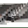 Mexen Velar Schiebetür Duschabtrennung 140 cm, transparent, gebürstetes Kupfer - 871-140-000-01-65