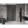 Mexen Velar drzwi prysznicowe rozsuwane 160 cm, transparent, miedź szczotkowana - 871-160-000-01-65