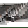 Mexen Velar Schiebeduschtür 160 cm, transparent, gebürstetes Kupfer - 871-160-000-01-65