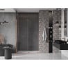Mexen Velar drzwi prysznicowe rozsuwane 160 cm, transparent, miedź szczotkowana - 871-160-000-01-65