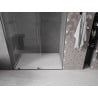 Mexen Velar porte de douche coulissante 130 cm, transparent, gris canon brossé - 871-130-000-01-66